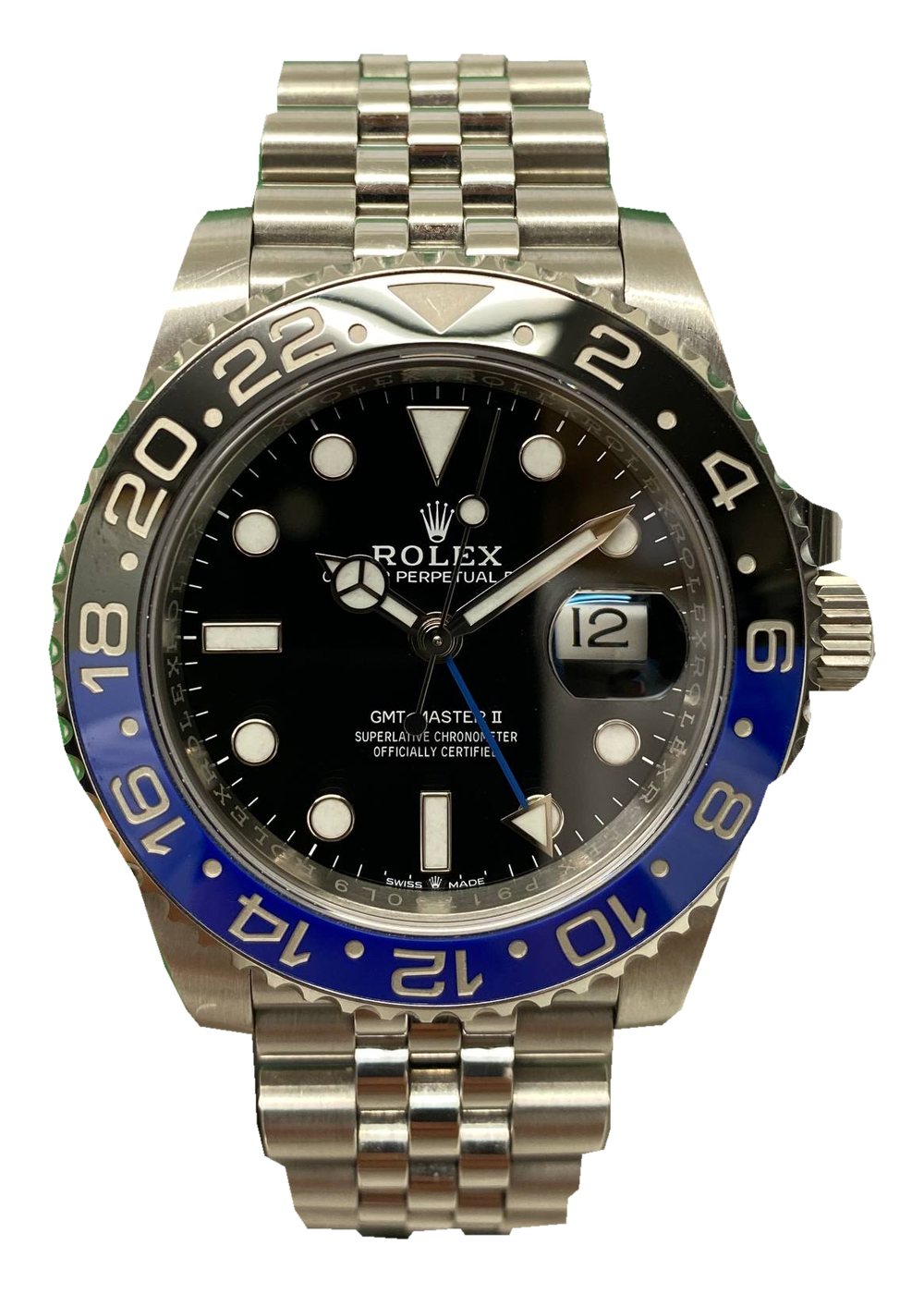 Rolex GMT-Master II, Frontansicht