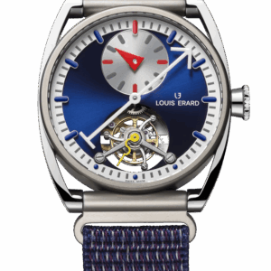 Louis Erard x Alain Silberstein Le Régulateur Tourbillon Blue