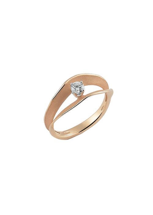 Annamaria Cammilli Dune Ring in Redgold in our Boutique in Zurich