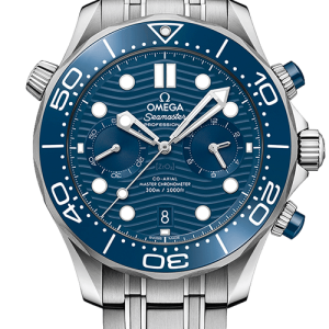 Omega Seamaster Diver 300m Master Chronometer Chronograph 44m