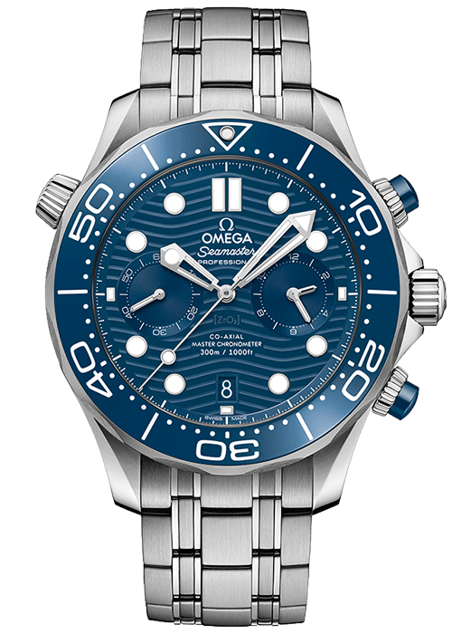 Omega Seamaster Diver 300m Master Chronometer Chronograph 44m