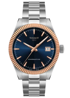 Tissot, T-Classic, Gentleman Gold Bezel 38mm, Frontansicht