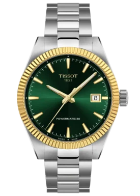 Tissot, T-Classic, Gentleman Gold Bezel 38mm, Frontansicht