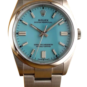 Rolex Oyster Perpetual 36 Tiffany, Frontansicht