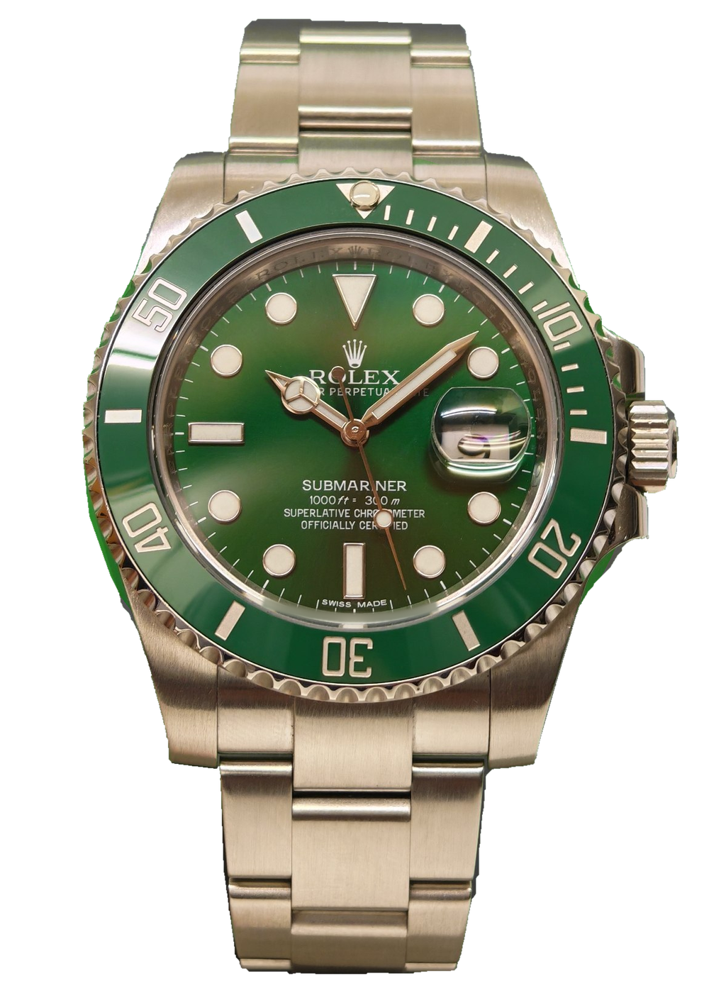Rolex Submariner Date Hulk – Vorderansicht