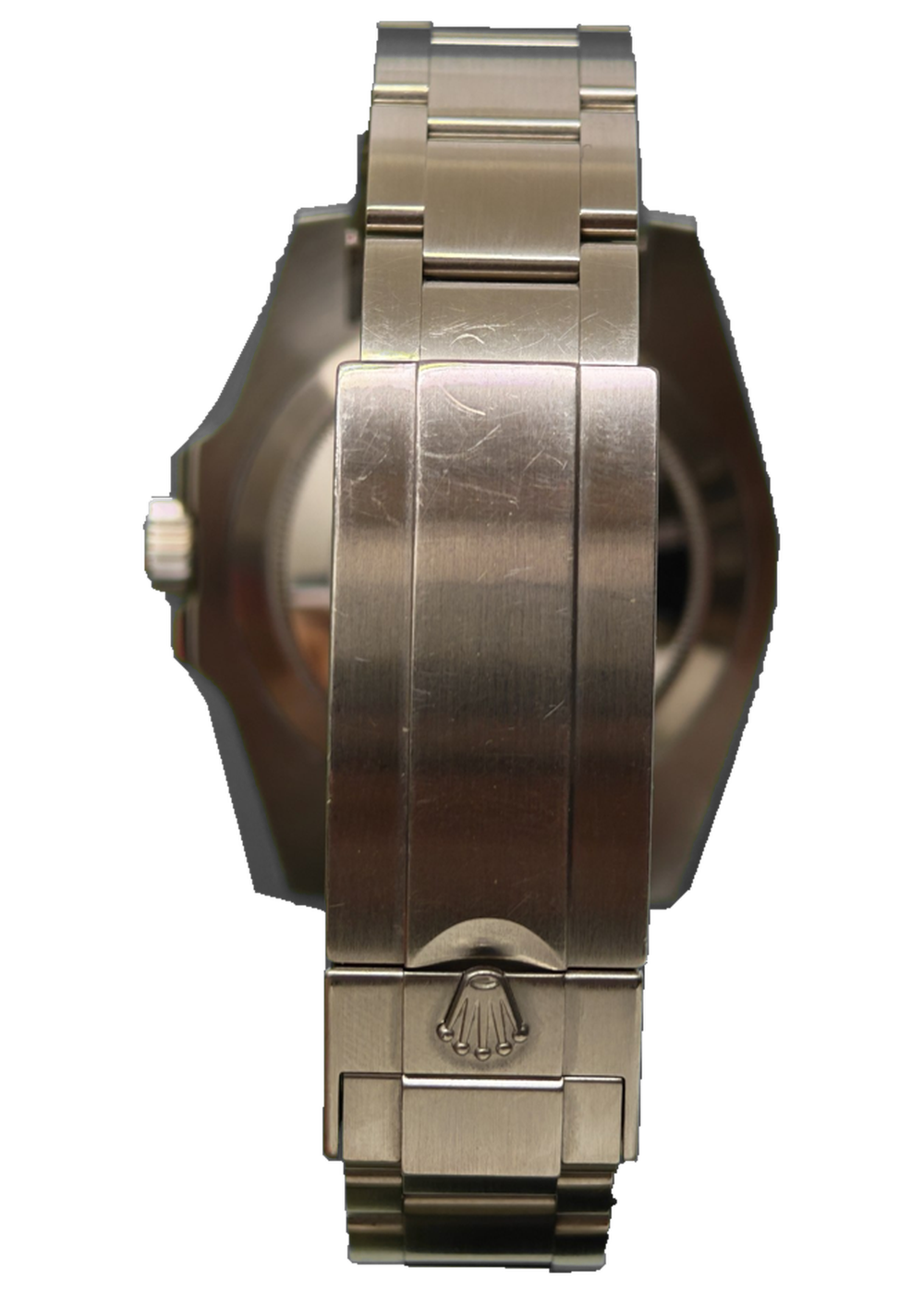 Rolex Submariner Date Hulk – Rückansicht und Schliesse