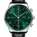 iwc-portugieser-chronograph-green
