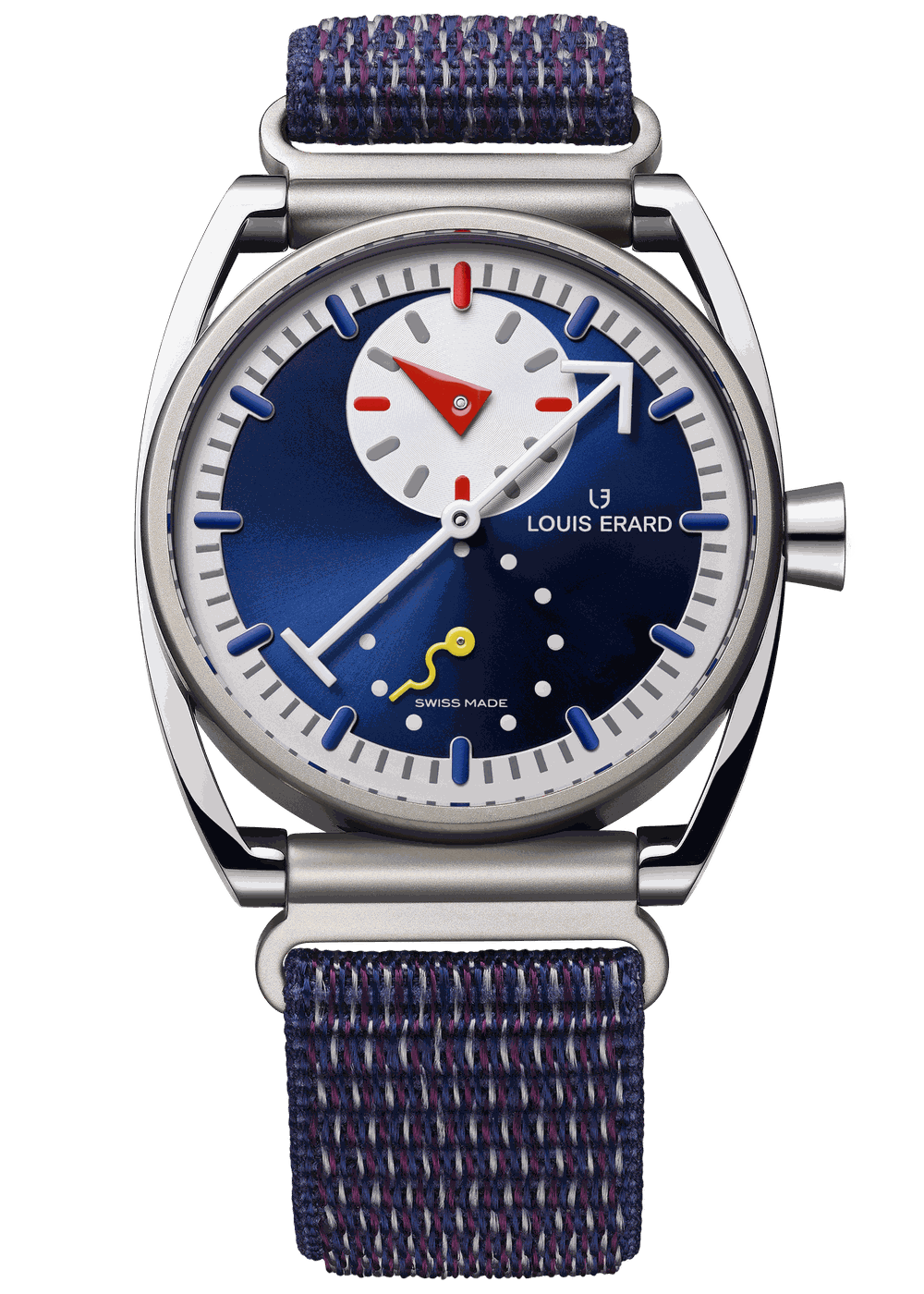 Louis Erard, Noirmont X, Louis Erard Le Régulateur x Alain Silberstein Blue