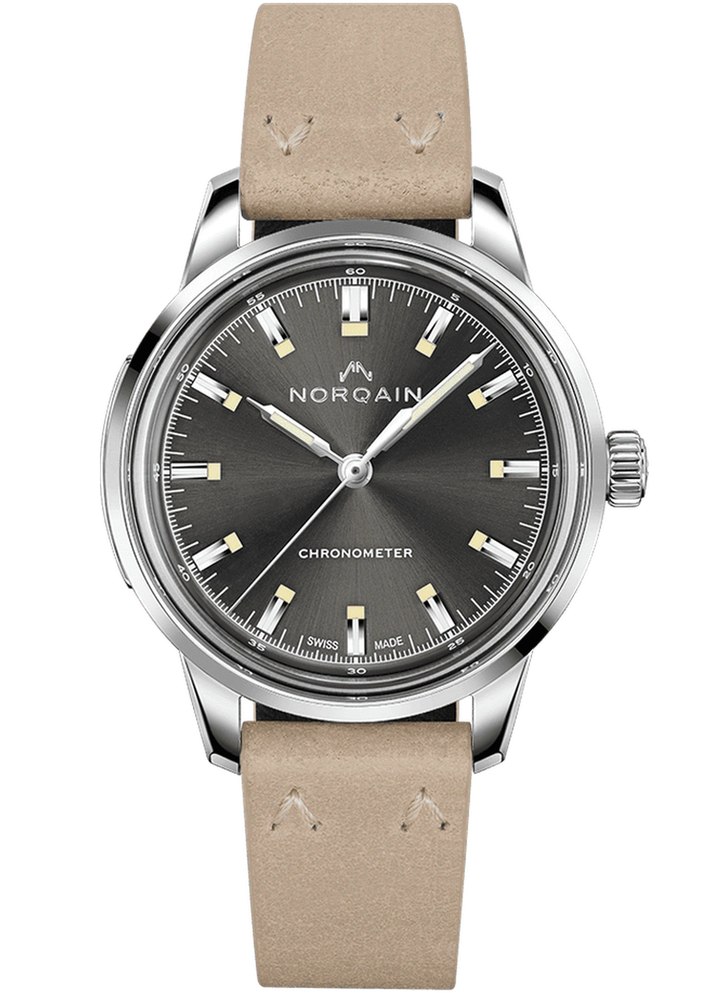 Norqain, Freedom 60, Norqain Freedom 60 39 mm Cappuccino Norlando