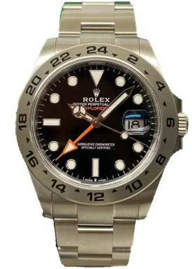 Rolex Explorer II, Frontansicht