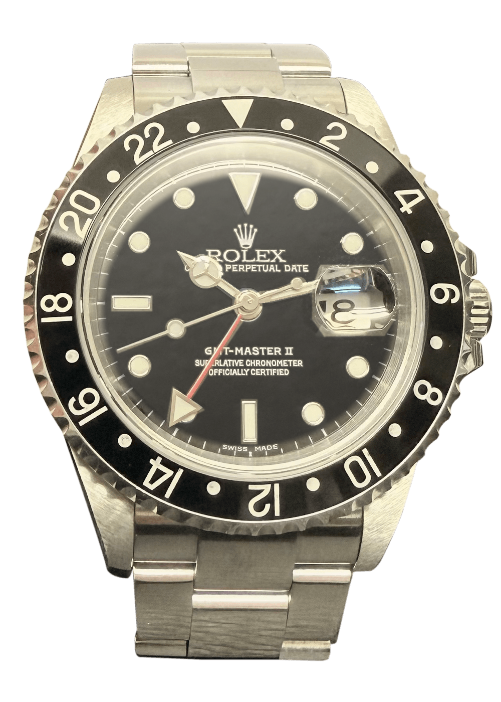 Rolex, GMT-Master II, Sammler-Set ab Service, Frontansicht