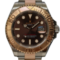 Rolex Yacht-Master 40 in Edelstahl und Roségold – Vorderansicht