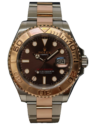 Rolex Yacht-Master 40 in Edelstahl und Roségold – Vorderansicht