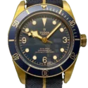 Tudor Black Bay Bronze Bucherer Blue, Frontansicht