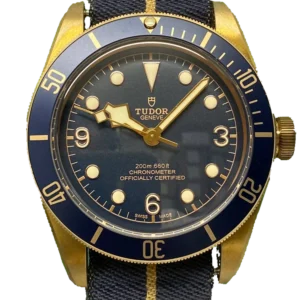Tudor Black Bay Bronze Bucherer Blue, Frontansicht