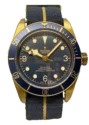 Tudor Black Bay Bronze Bucherer Blue, Frontansicht