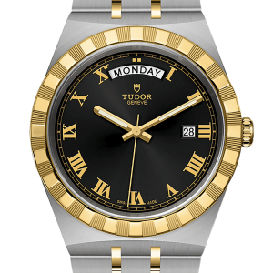 tudor-royal-41-black-steel-gold